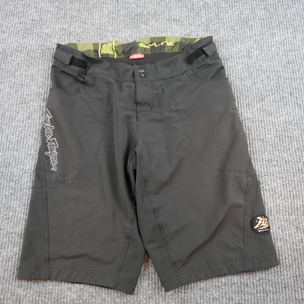 Troy Lee Designs Skyline MTB Shorts Mens 36 Black Cycling Adj Waist Pockets